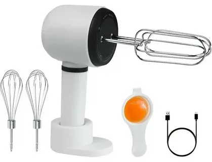 Elevate Your Baking: The Essential Hand Mixer with Flat Beater Attachment